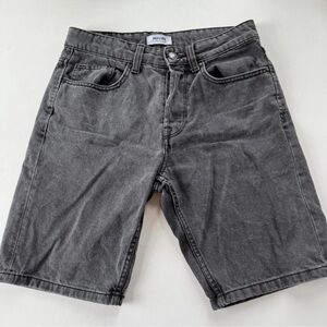 ONLY & SONS Charcoal Jean Shorts